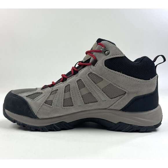 Columbia Redmond III Mid Mens 11.5 Wide Gray Waterproof Boots Hiking BI0168-006 - Picture 3 of 10